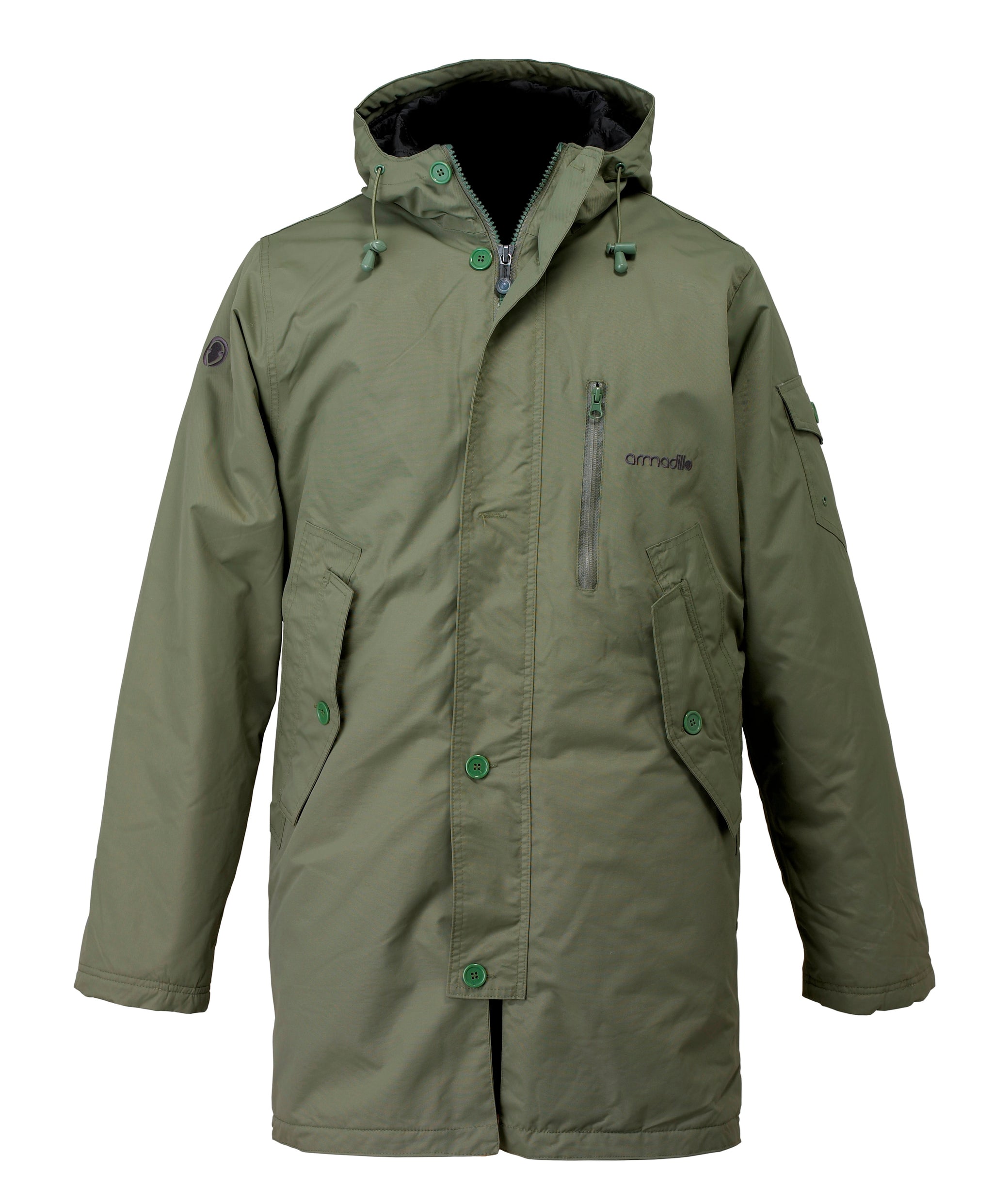 Men's Parka - Green - OUT OF STOCK