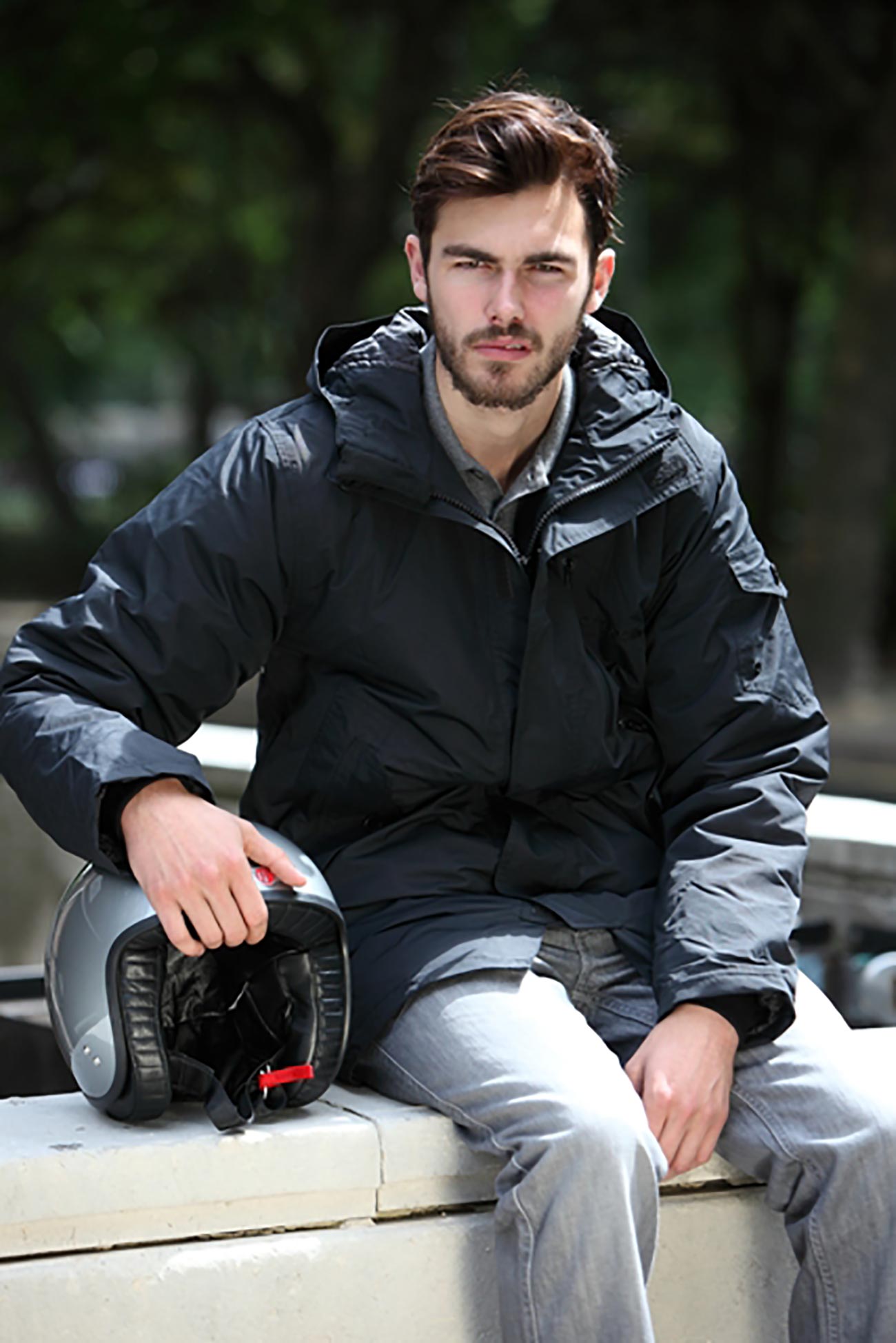 Men's Parka - Black
