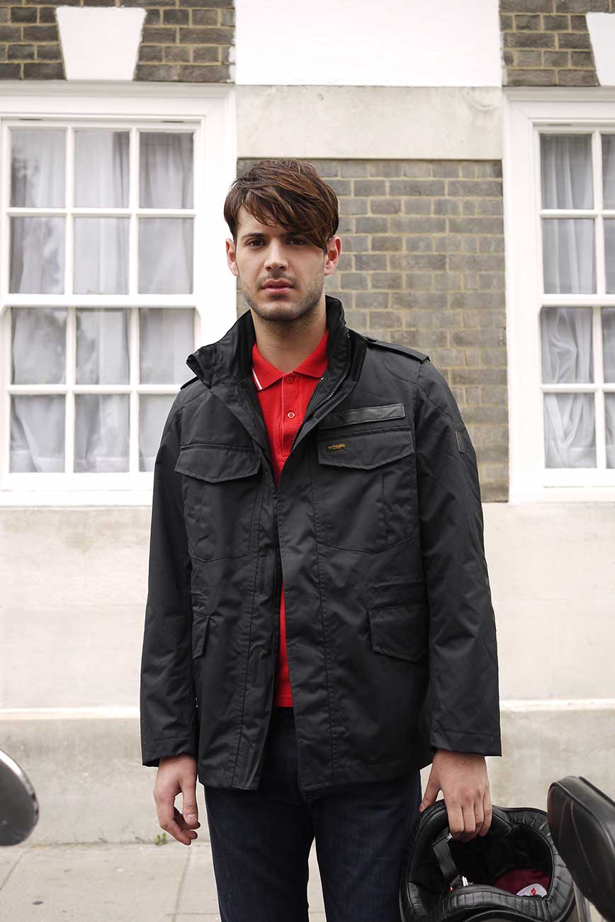 <img src= ”TravisBLifestyle03.jpg” alt = “Travis B Men’s Jacket Black” / >
