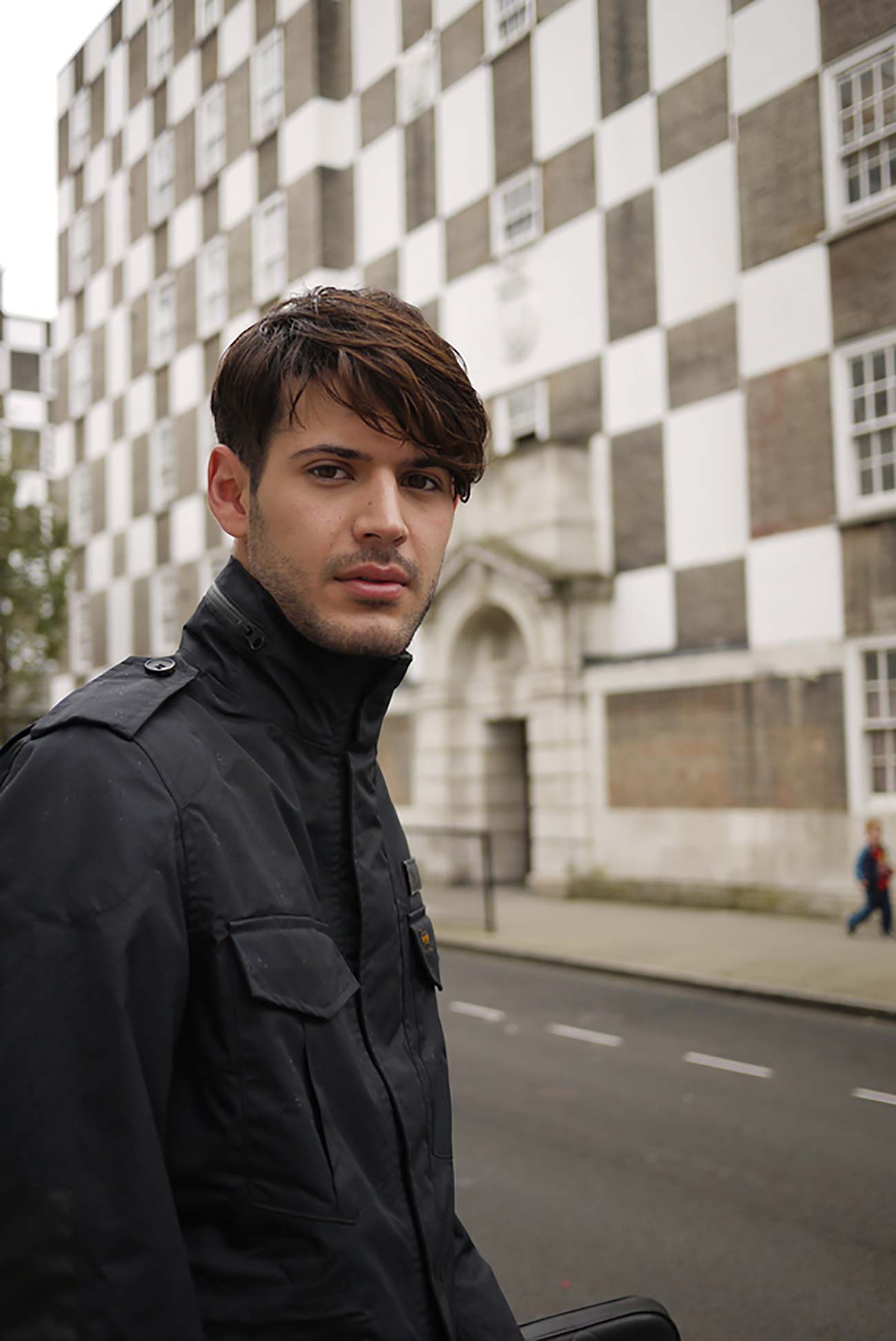 <img src= ”TravisBLifestyle03.jpg” alt = “Travis B Men’s Jacket Black” / >