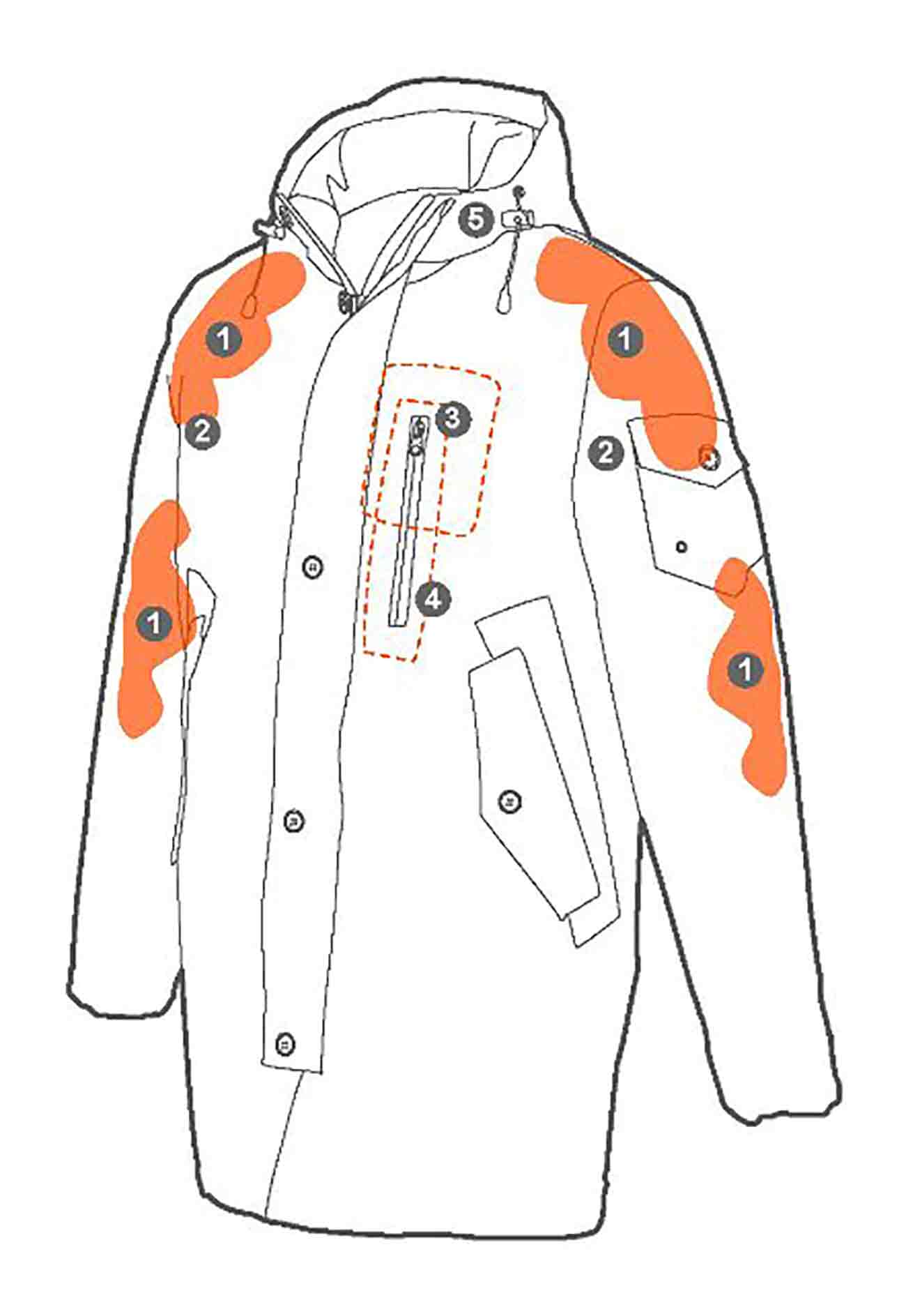 Men's Parka - Black